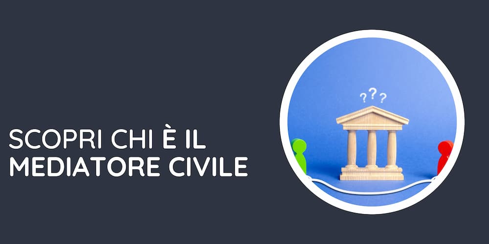 l'immagine rappresenta la copertina di un articolo che parla della mediazione civile